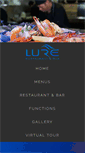Mobile Screenshot of lurerestaurant.com.au